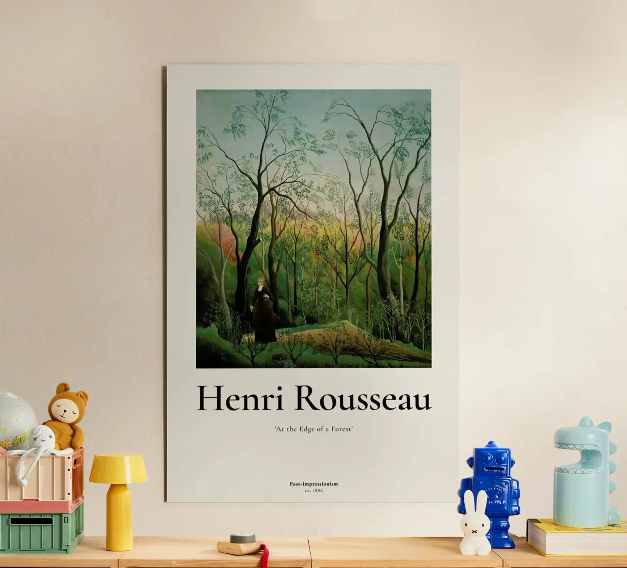 Rousseau - At the Edge of a Forest alluminio dibond da ARTOTHEK