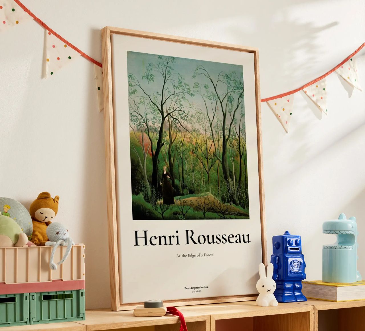 Rousseau - At the Edge of a Forest Leinwand von ARTOTHEK