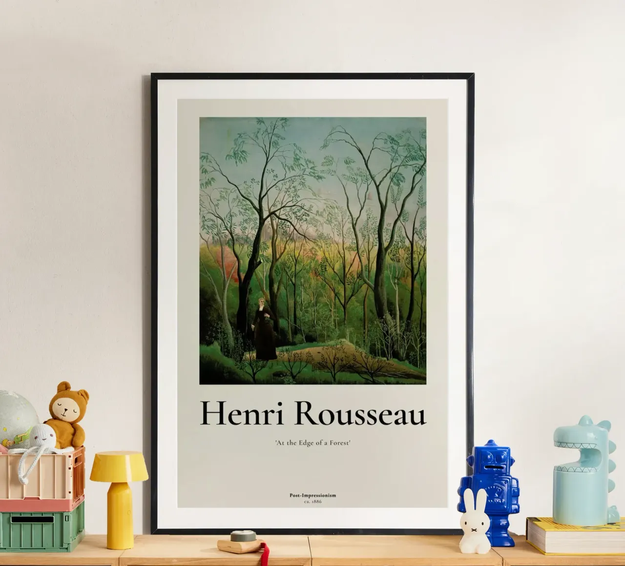 Rousseau - At the Edge of a Forest carta hahnemühle da ARTOTHEK