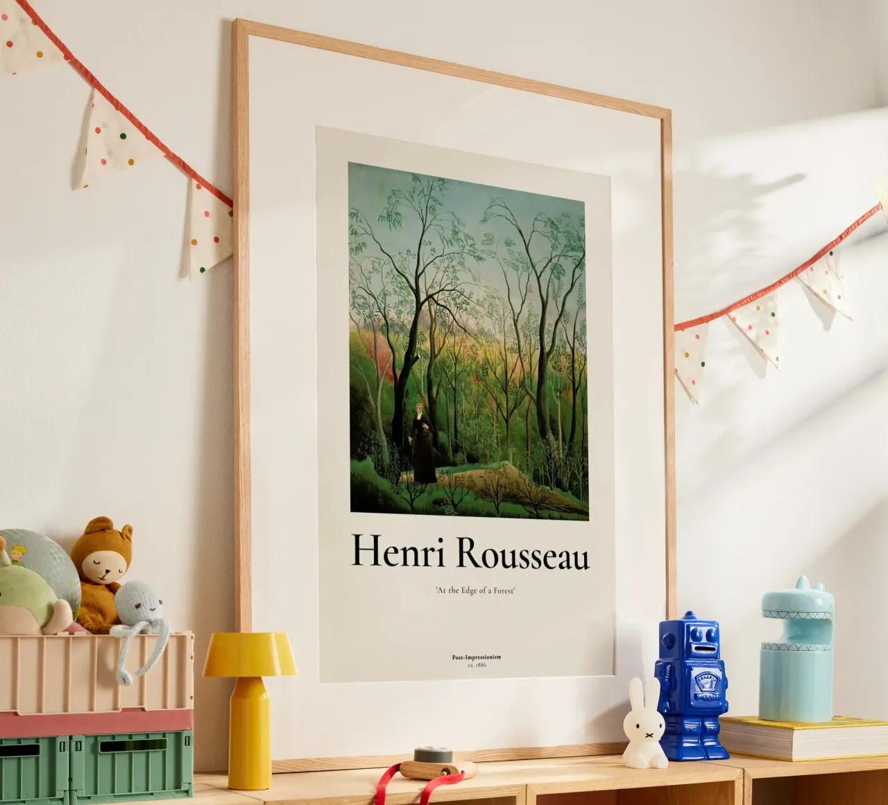 Rousseau - At the Edge of a Forest carta hahnemühle da ARTOTHEK