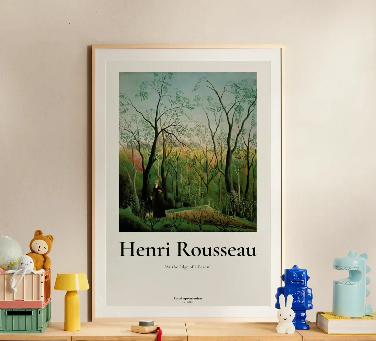 Rousseau - At the Edge of a Forest carta hahnemühle da ARTOTHEK