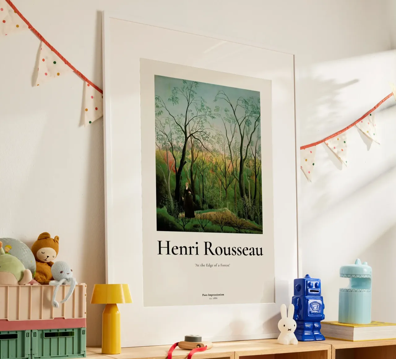 Rousseau - At the Edge of a Forest carta hahnemühle da ARTOTHEK