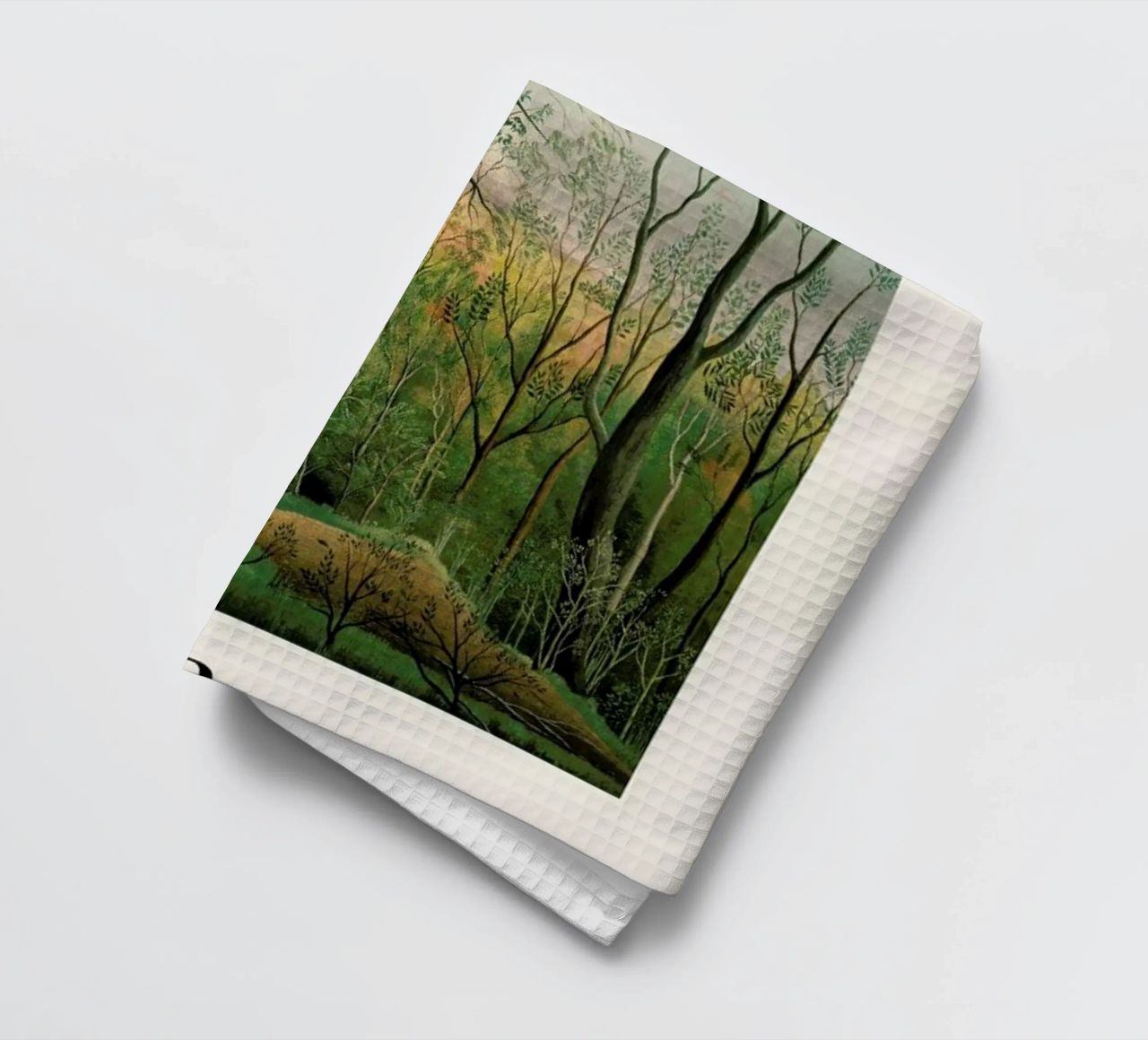Rousseau - At the Edge of a Forest Geschirrtuch von ARTOTHEK