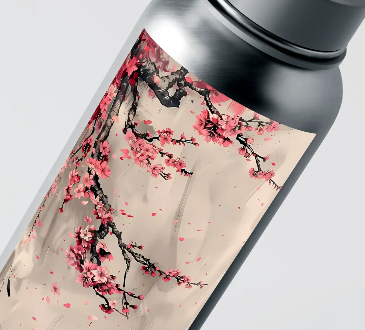 Sakura Japonais Asiatique autocollant de Rebecca Clark Wyrick