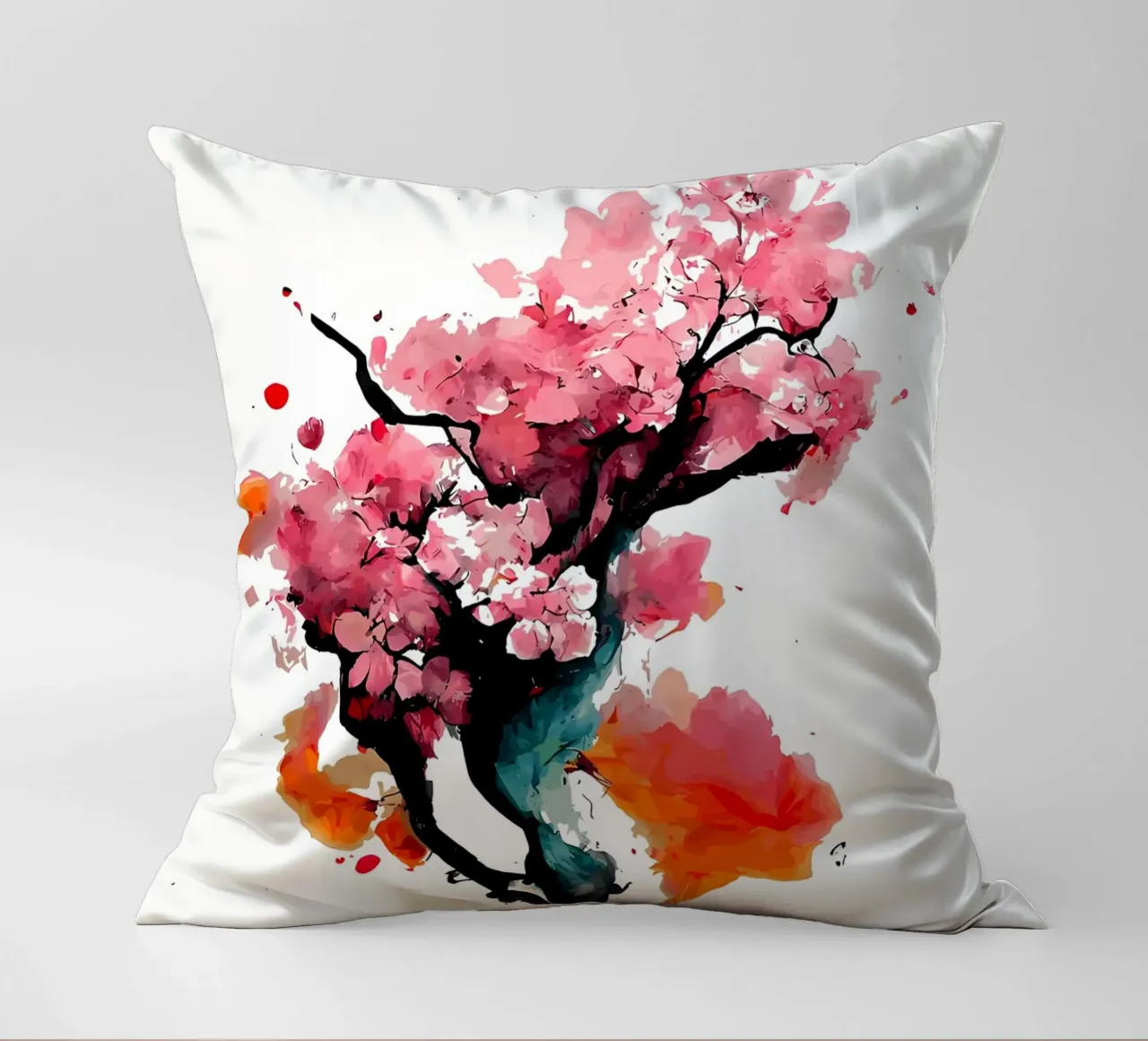 Fiori di ciliegio sakura cuscino da Rebecca Clark Wyrick