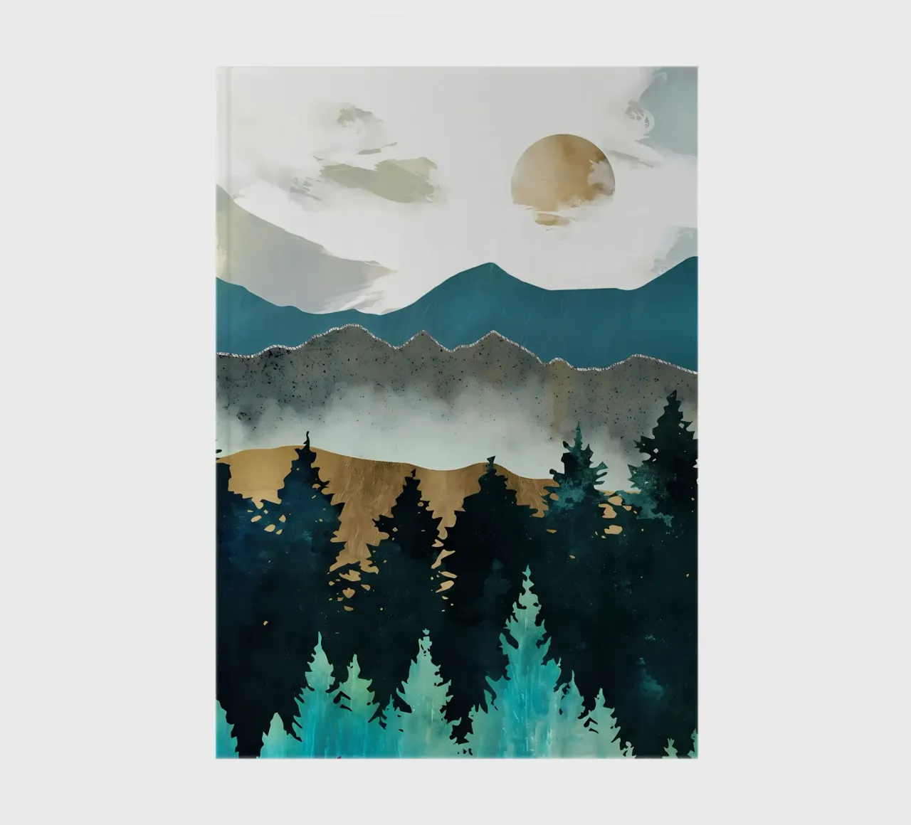 Forest Mist notebook by Albert S Jacob