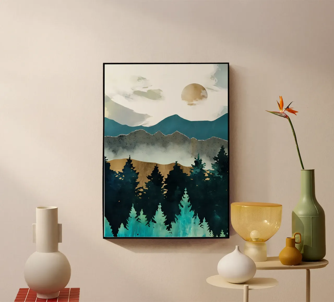 Nebbia della foresta plexiglass da Albert S Jacob