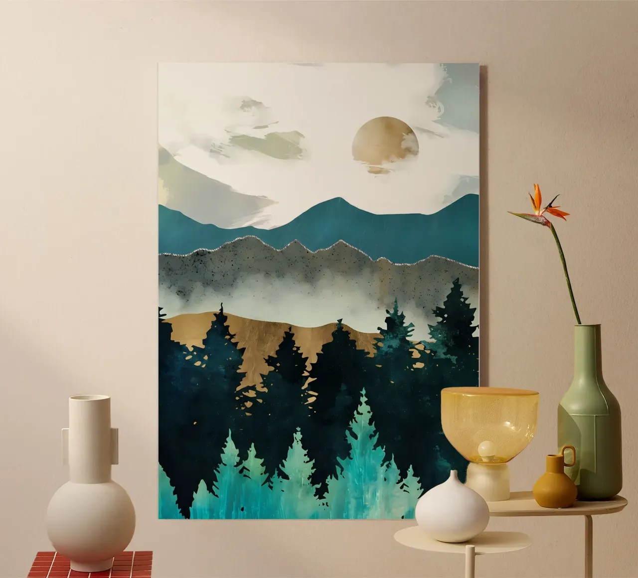 Nebbia della foresta plexiglass da Albert S Jacob