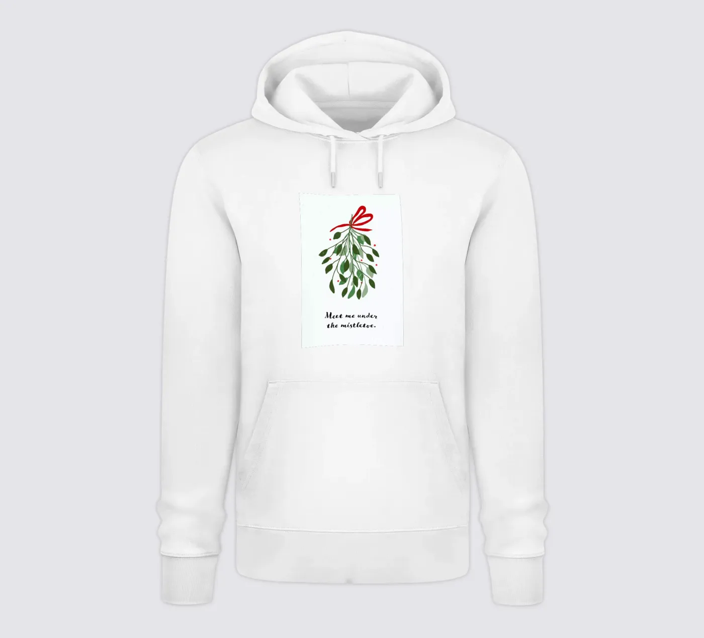 Mistletoe hoodie by daylight design studio