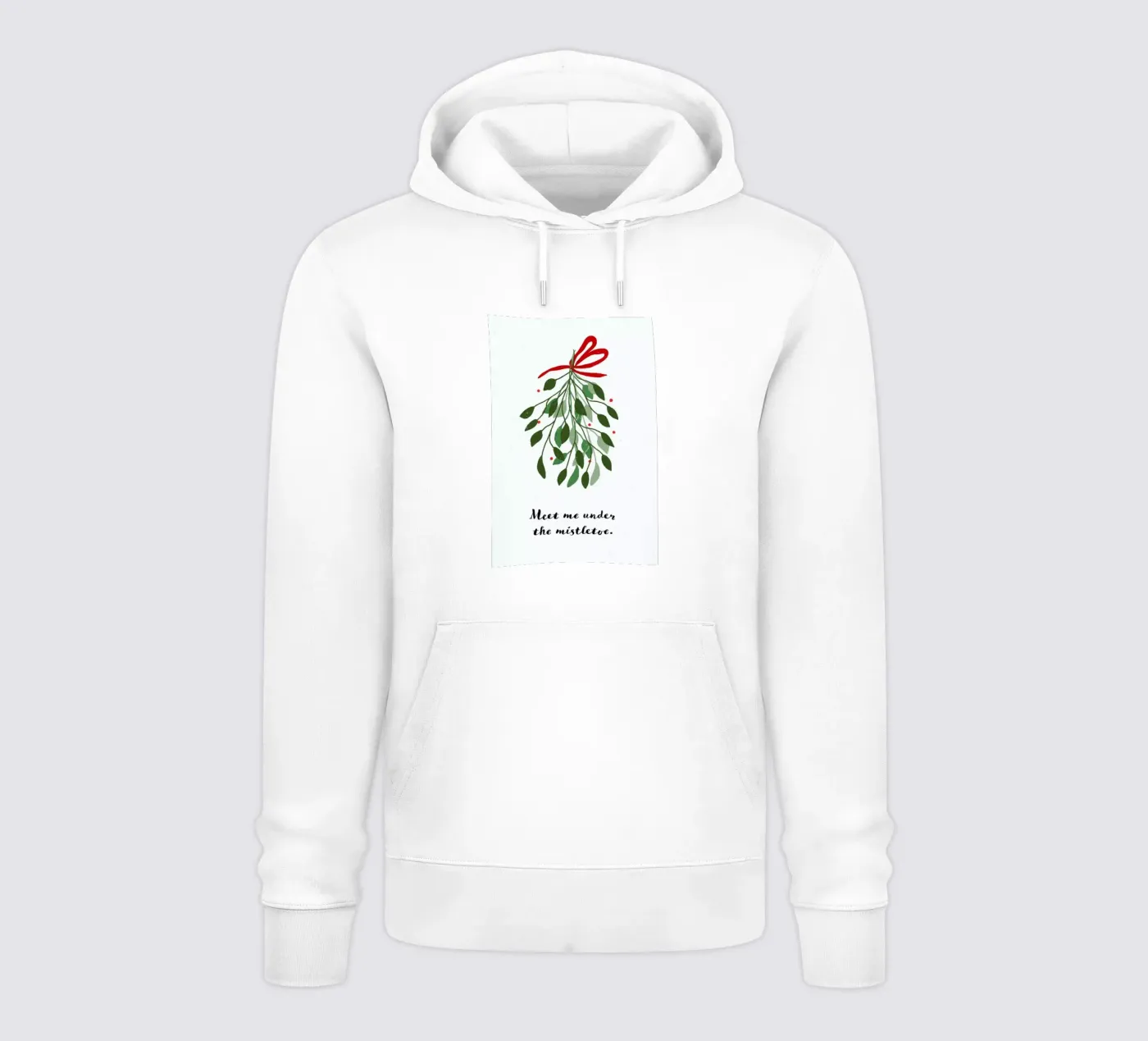 Mistletoe hoodie by daylight design studio