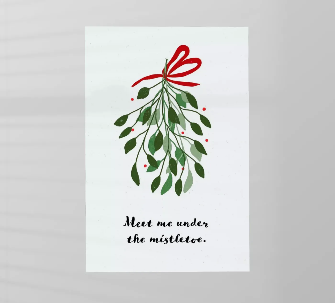 Mistletoe backlit folie van daylight design studio