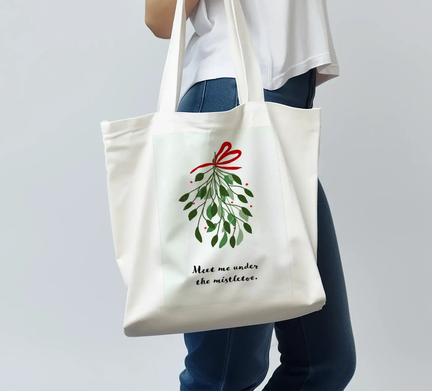 Mistletoe Jutebeutel von daylight design studio