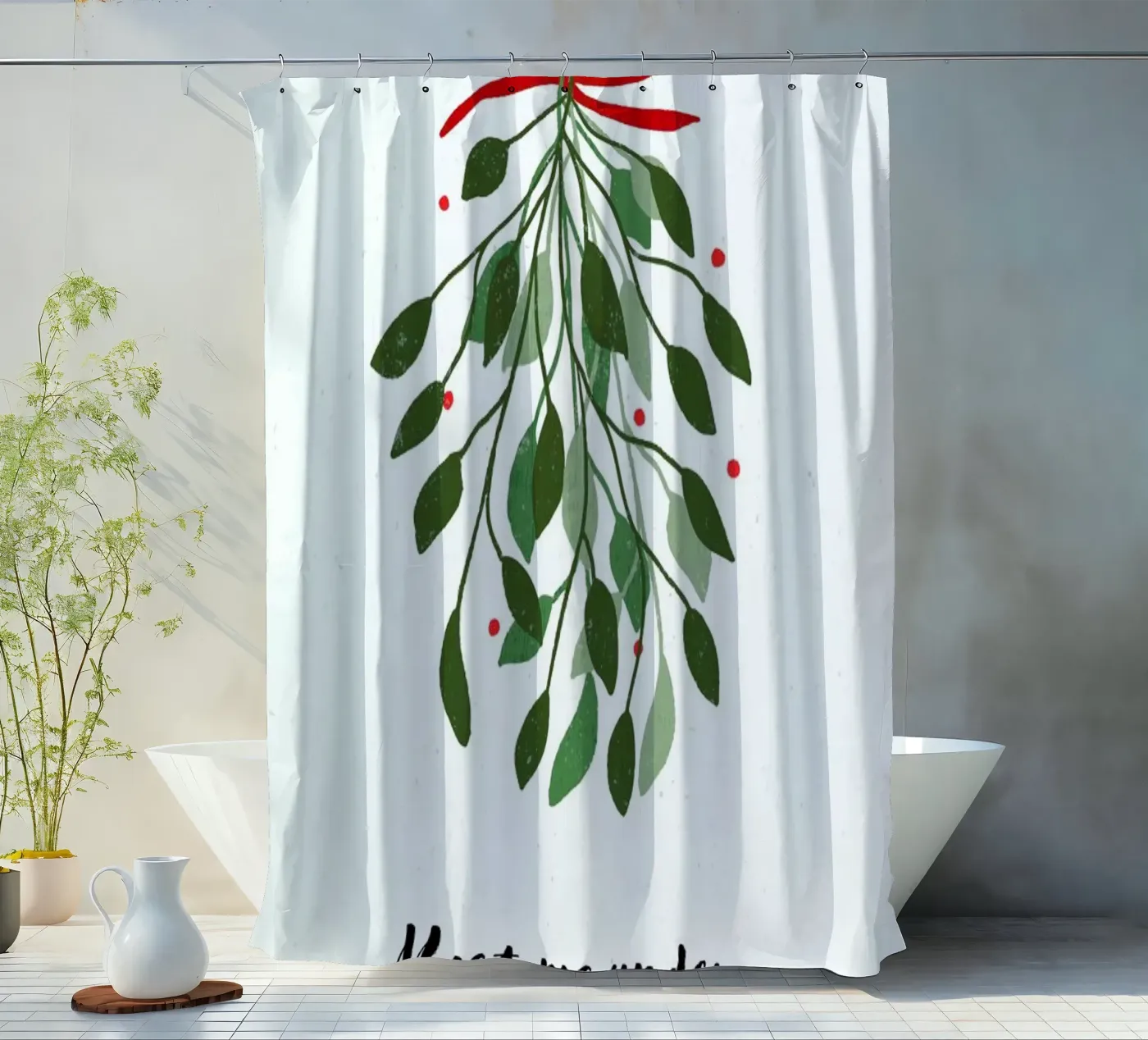Mistletoe Duschvorhang von daylight design studio