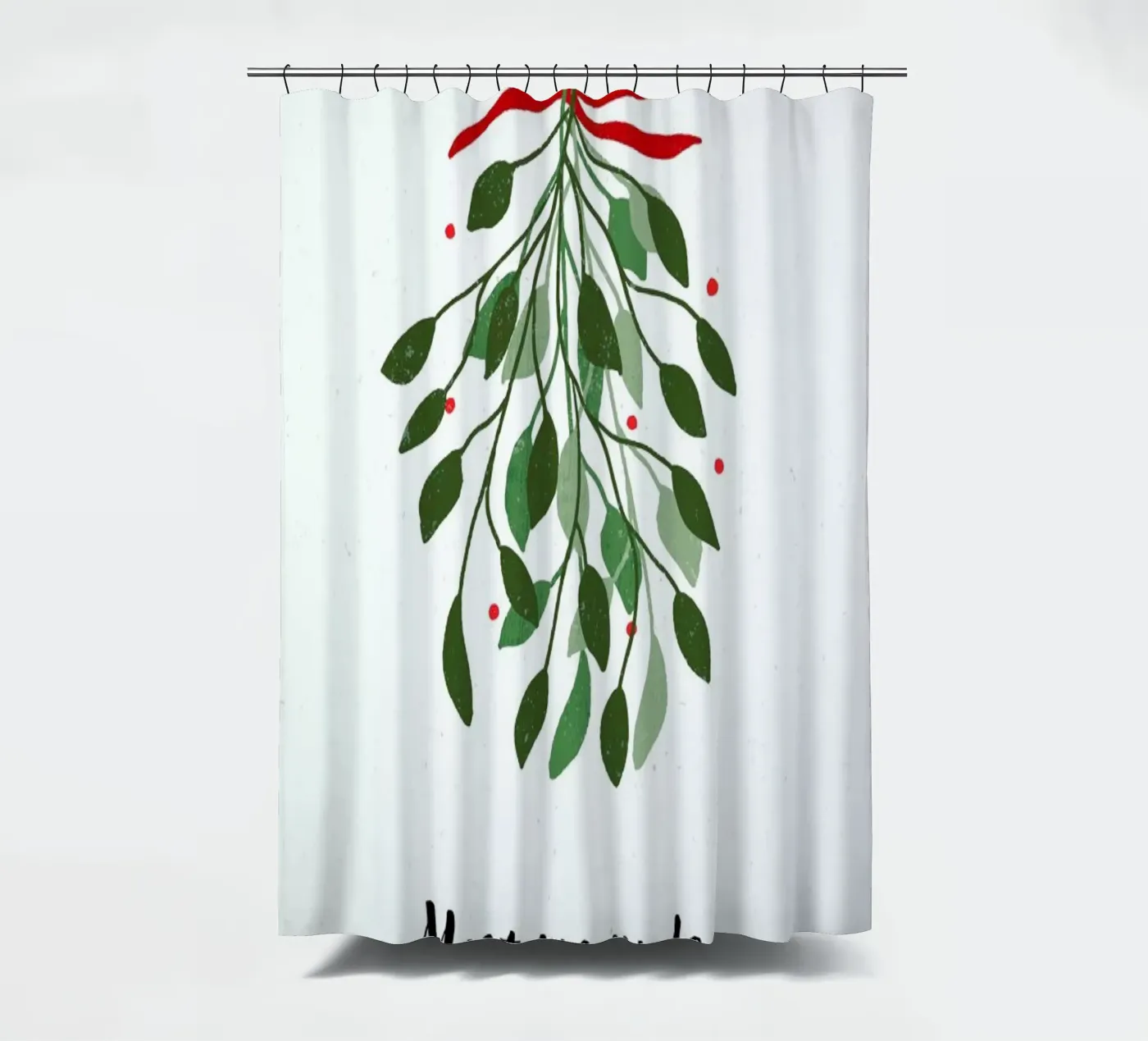 Mistletoe douchegordijn van daylight design studio