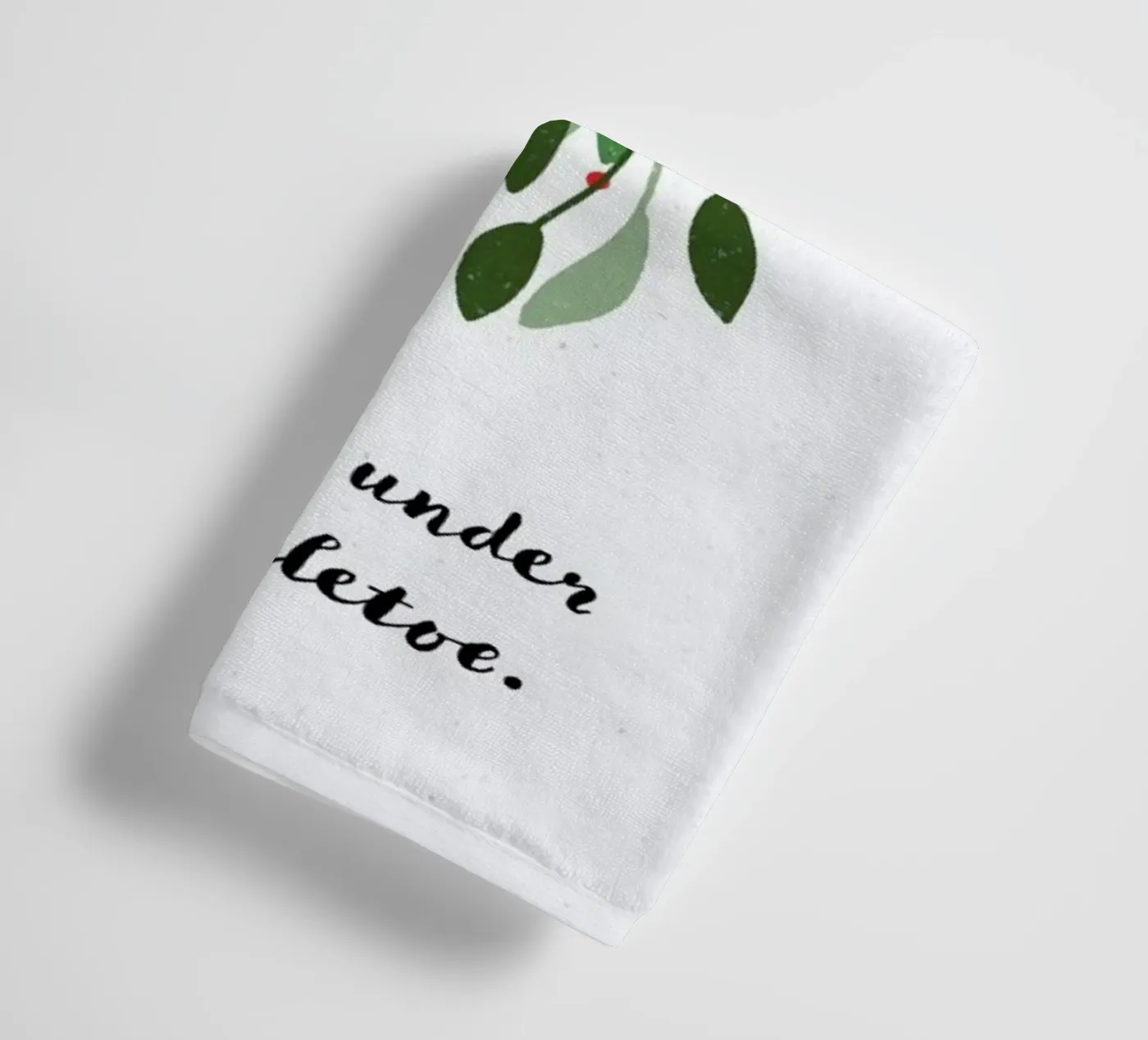 Mistletoe towel by daylight design studio