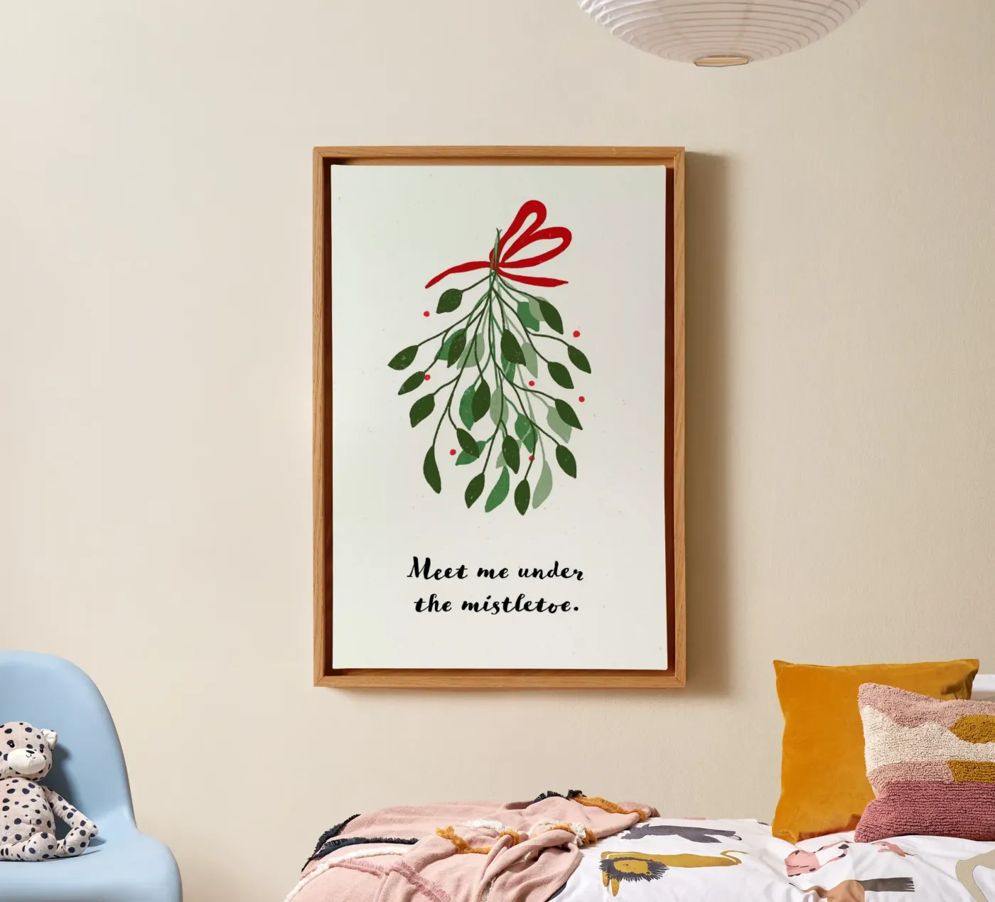 Mistletoe canvas van daylight design studio