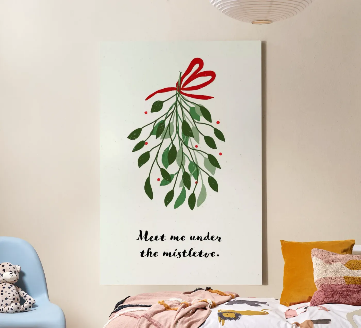 Mistletoe canvas van daylight design studio