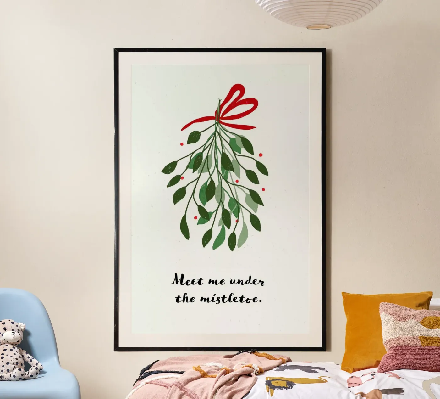 Mistletoe poster van daylight design studio