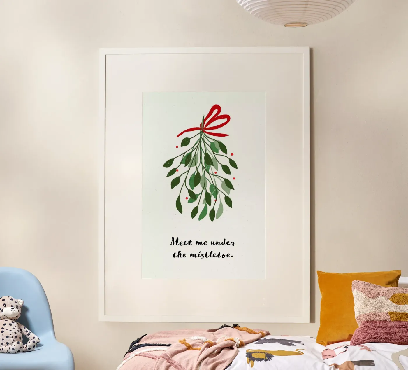 Mistletoe poster van daylight design studio