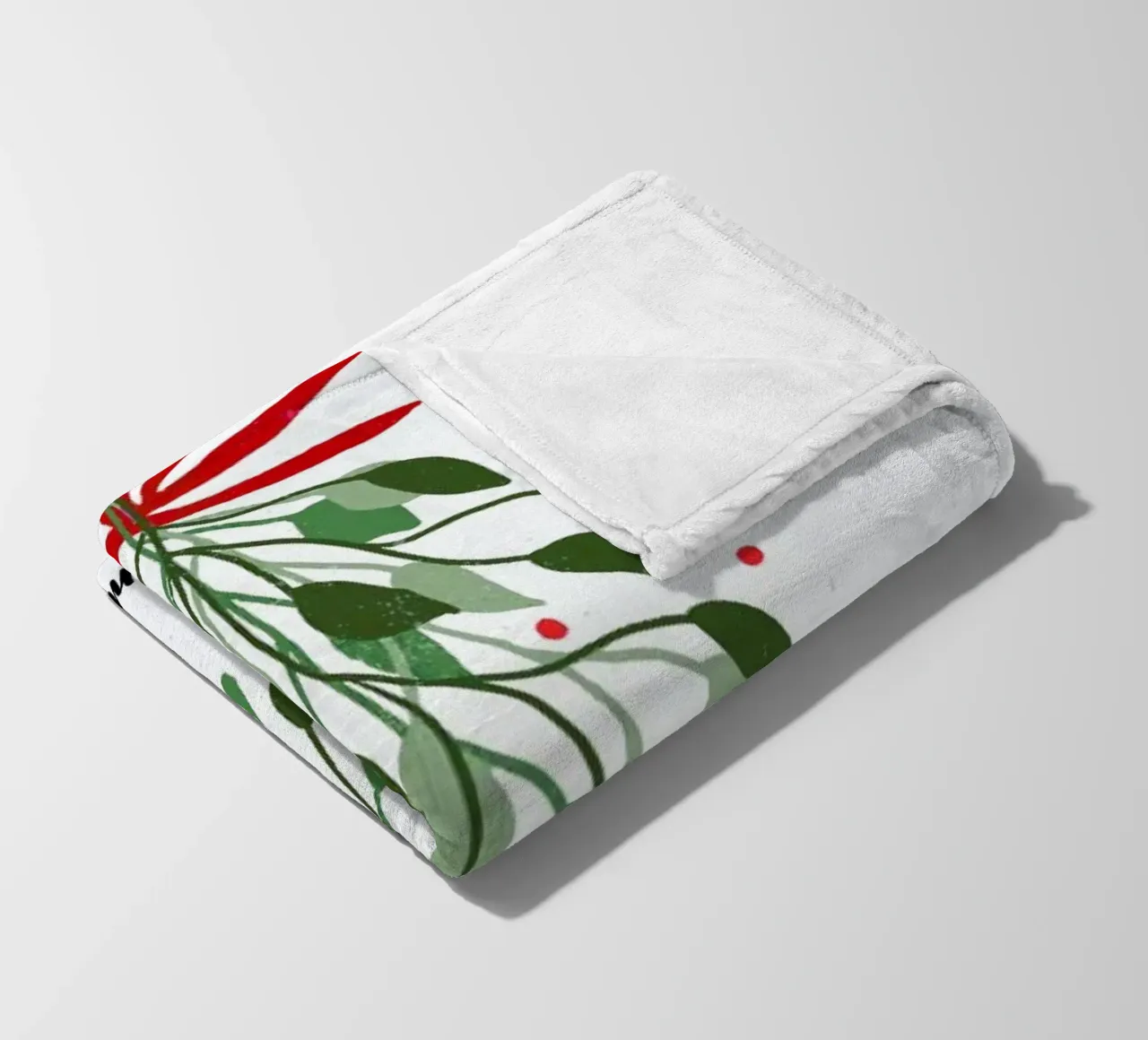 Mistletoe fleecedeken van daylight design studio