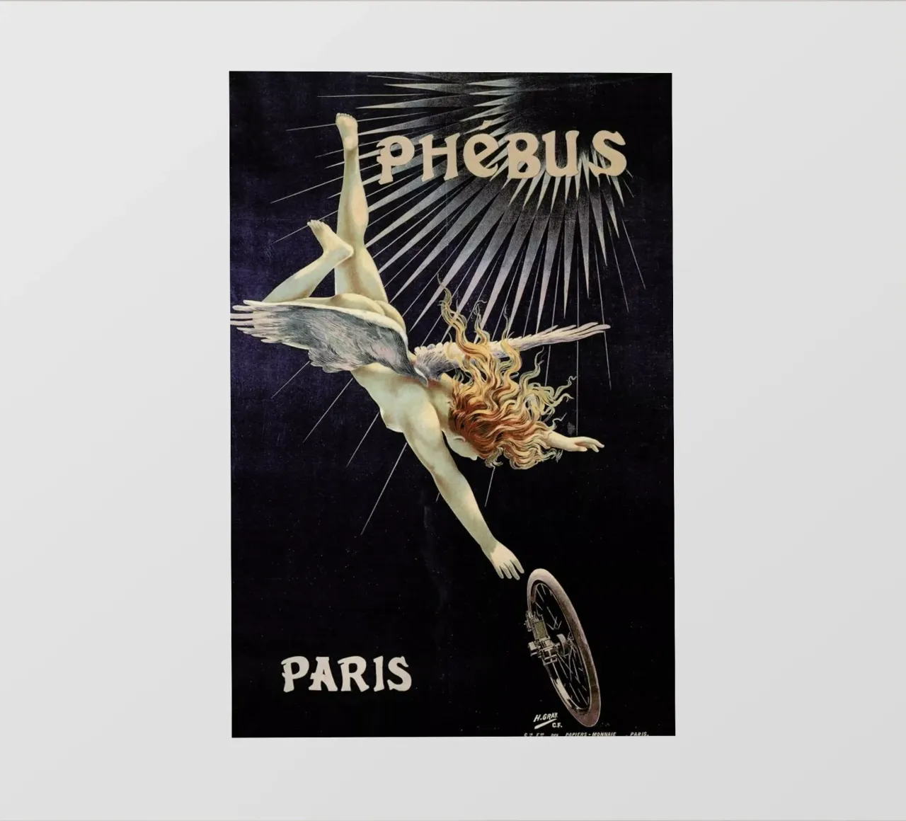 Henri Gray (Boulanger) - Cycles Sirius pellicola backlit da ARTOTHEK
