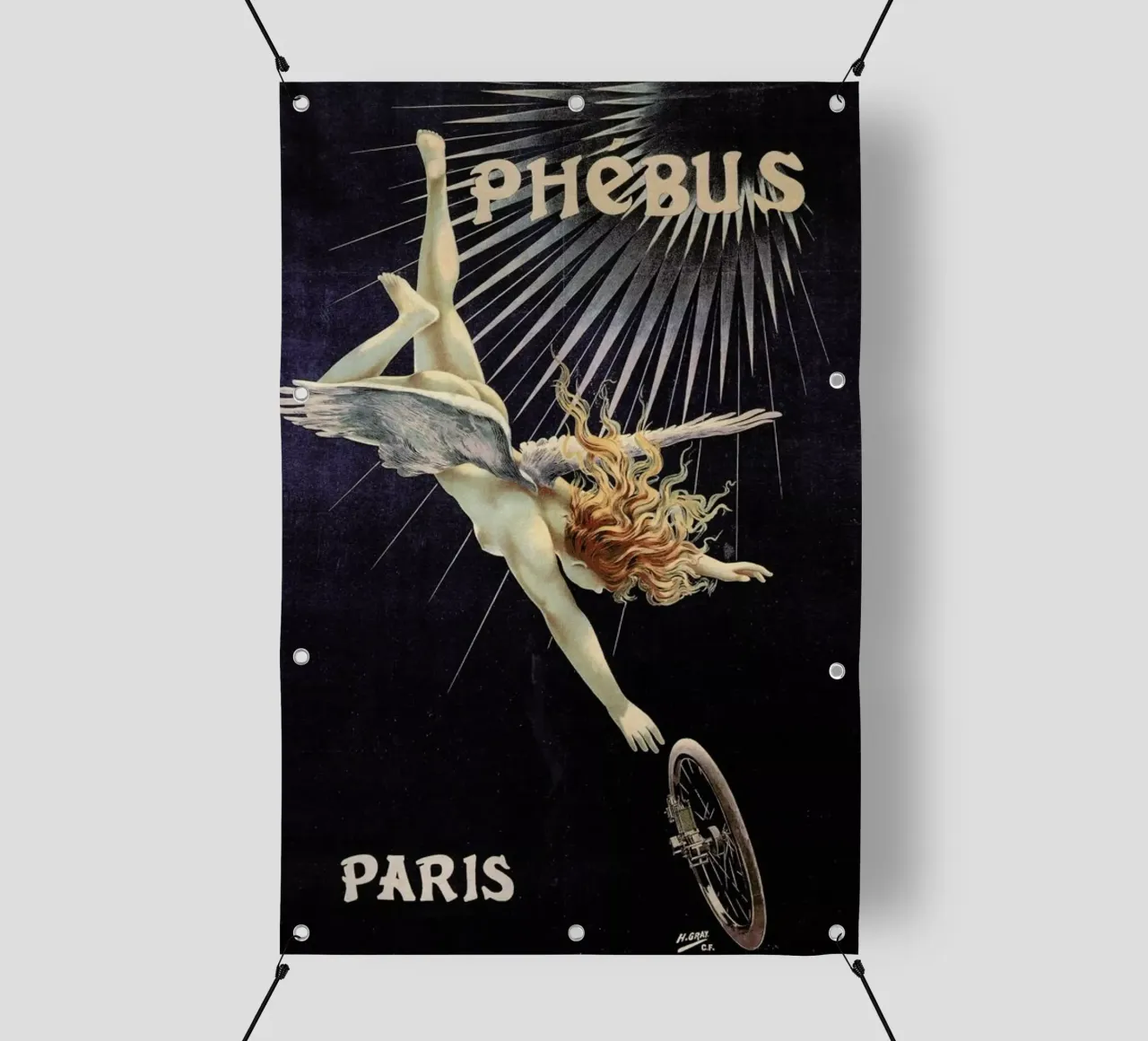 Henri Gray (Boulanger) - Cycles Sirius telo in pvc da ARTOTHEK