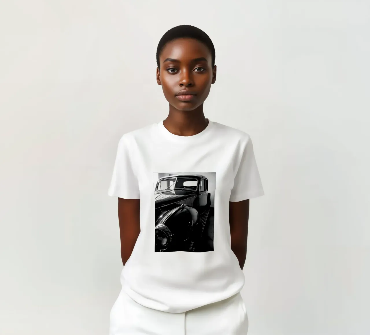 Auto d'epoca monocromatiche t-shirt da CAR EDITION