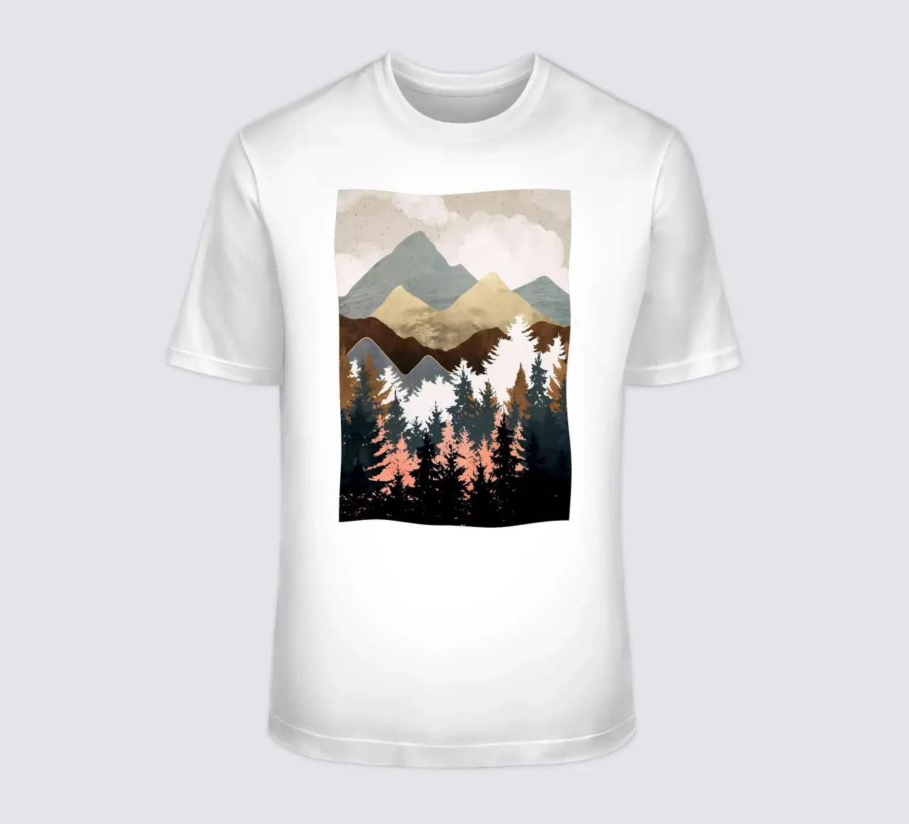 Vue de la forêt t-shirt de Albert S Jacob