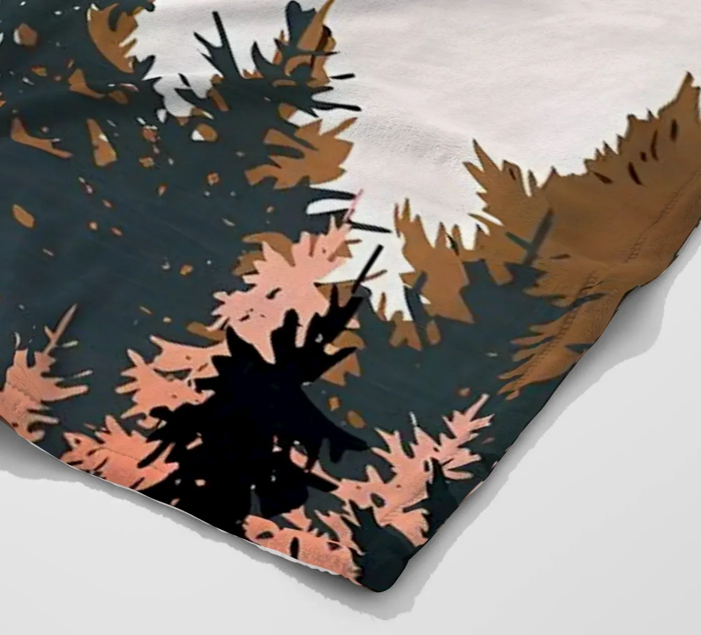 Waldblick Fleecedecke von Albert S Jacob