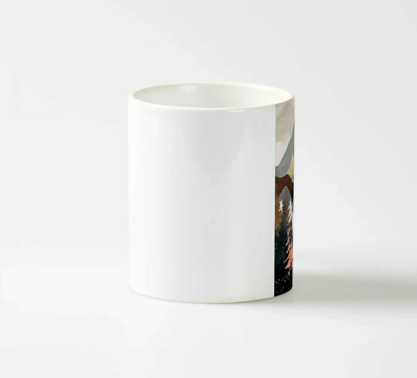 Forest View ceramic mug by Albert S Jacob