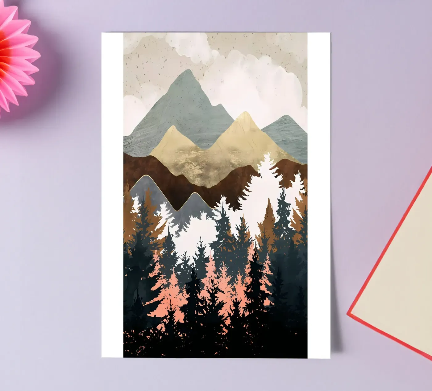 Forest View sticker sheet by Albert S Jacob