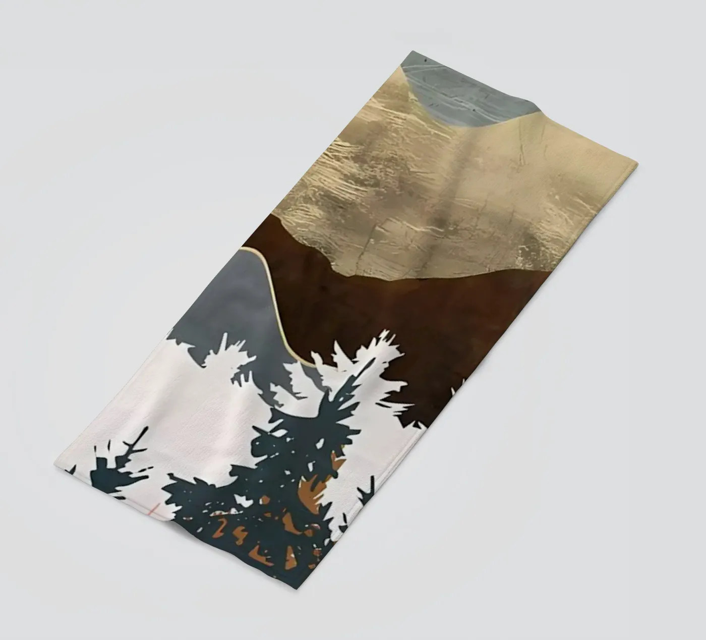 Vista sulla foresta telo mare da Albert S Jacob