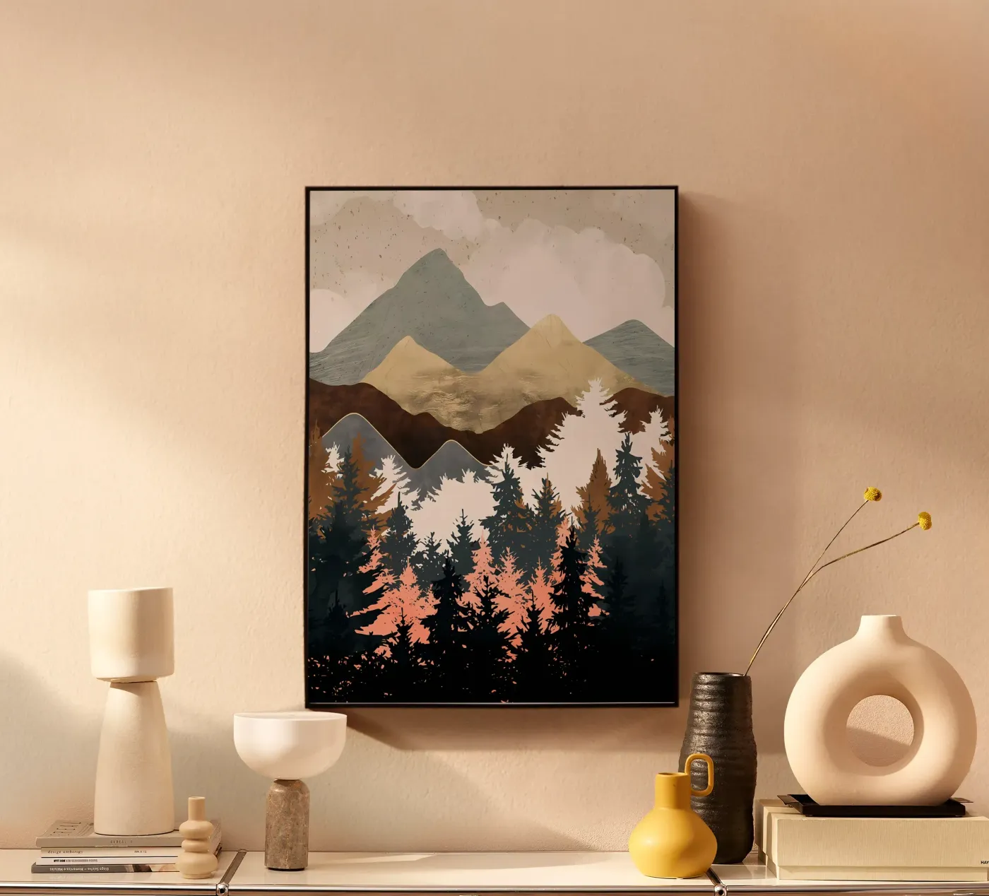 Forest View forex plate by Albert S Jacob