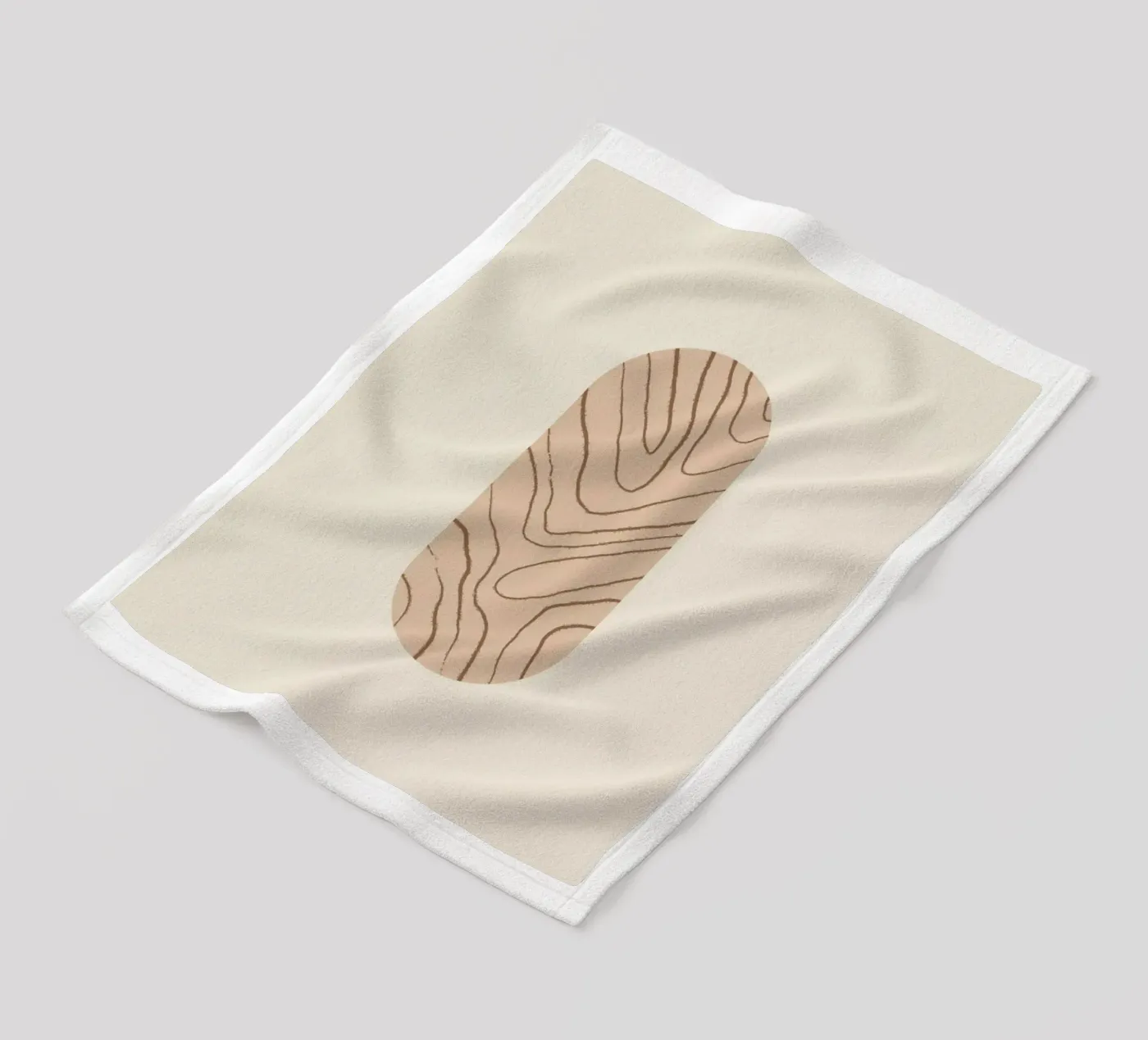 Pine fleece blanket by Pure