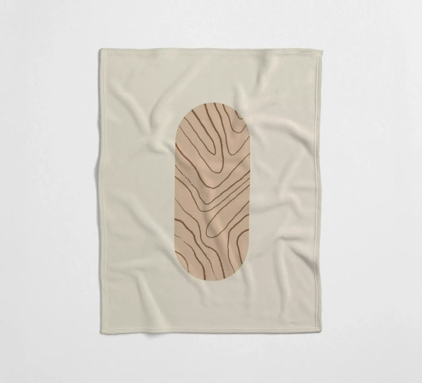 Pine fleece blanket by Pure