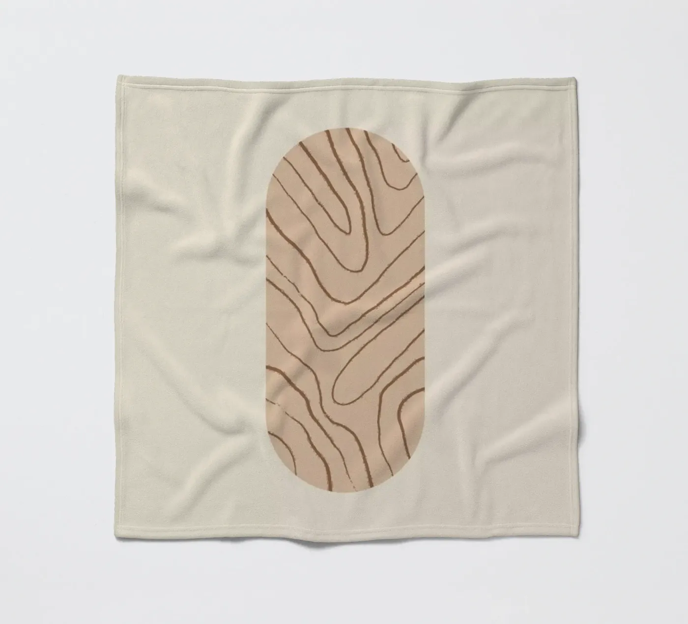 Pine fleece blanket by Pure