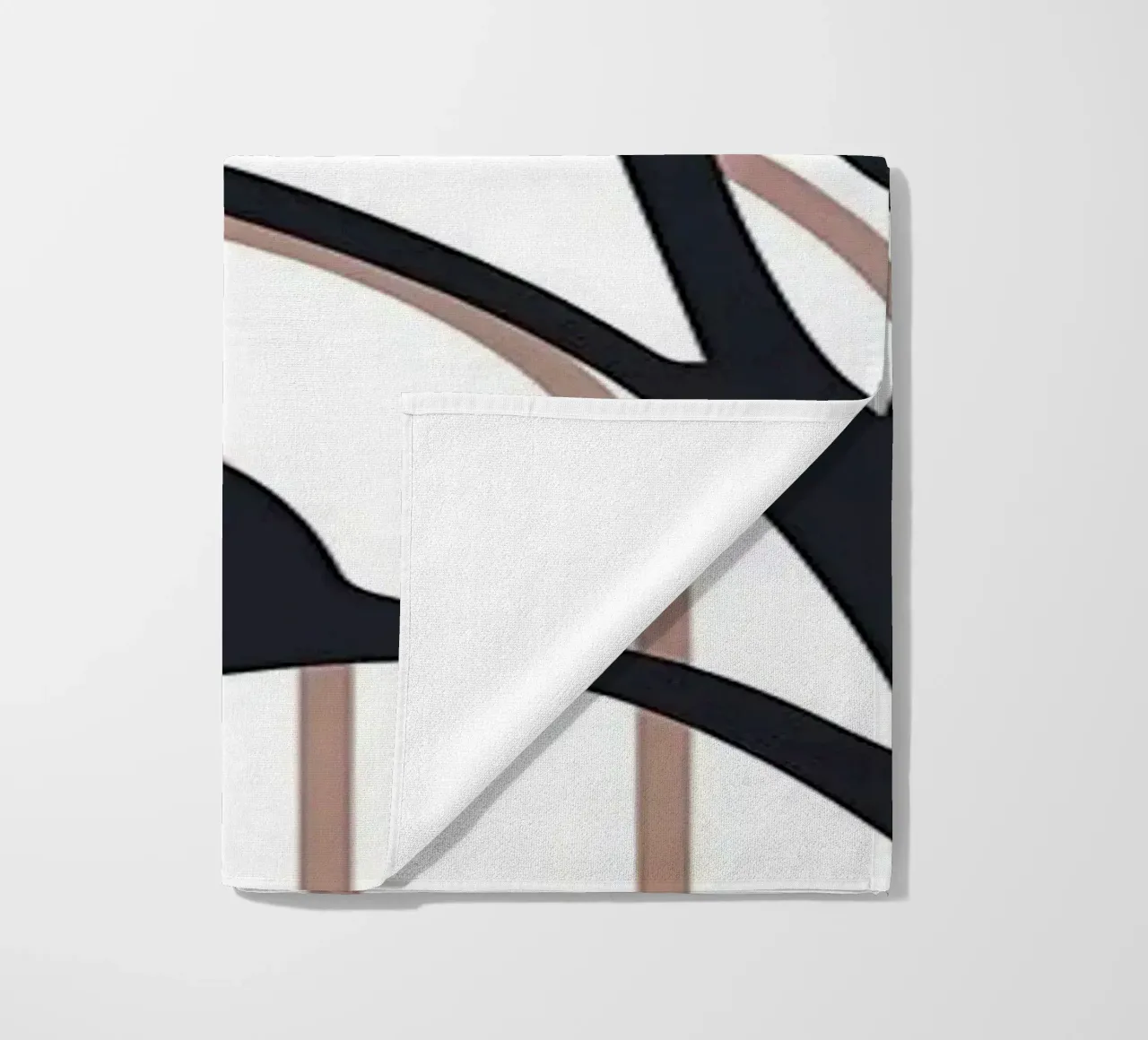 Geometrico astratto telo mare da James M Coyle