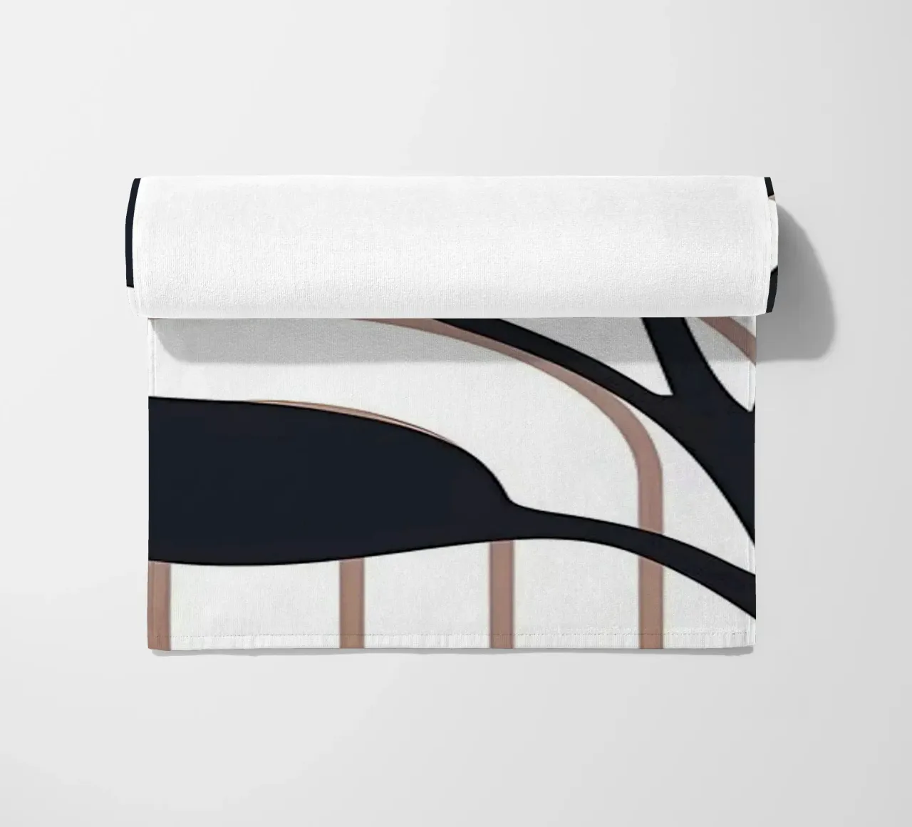 Geometrico astratto telo mare da James M Coyle