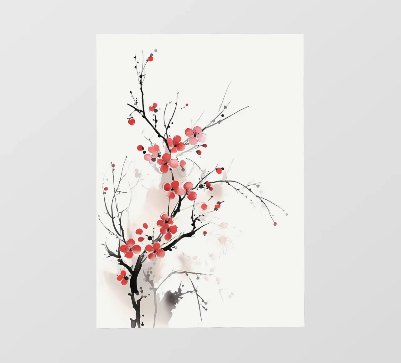 Fiore di sakura giapponese telo in pvc da Rebecca Clark Wyrick