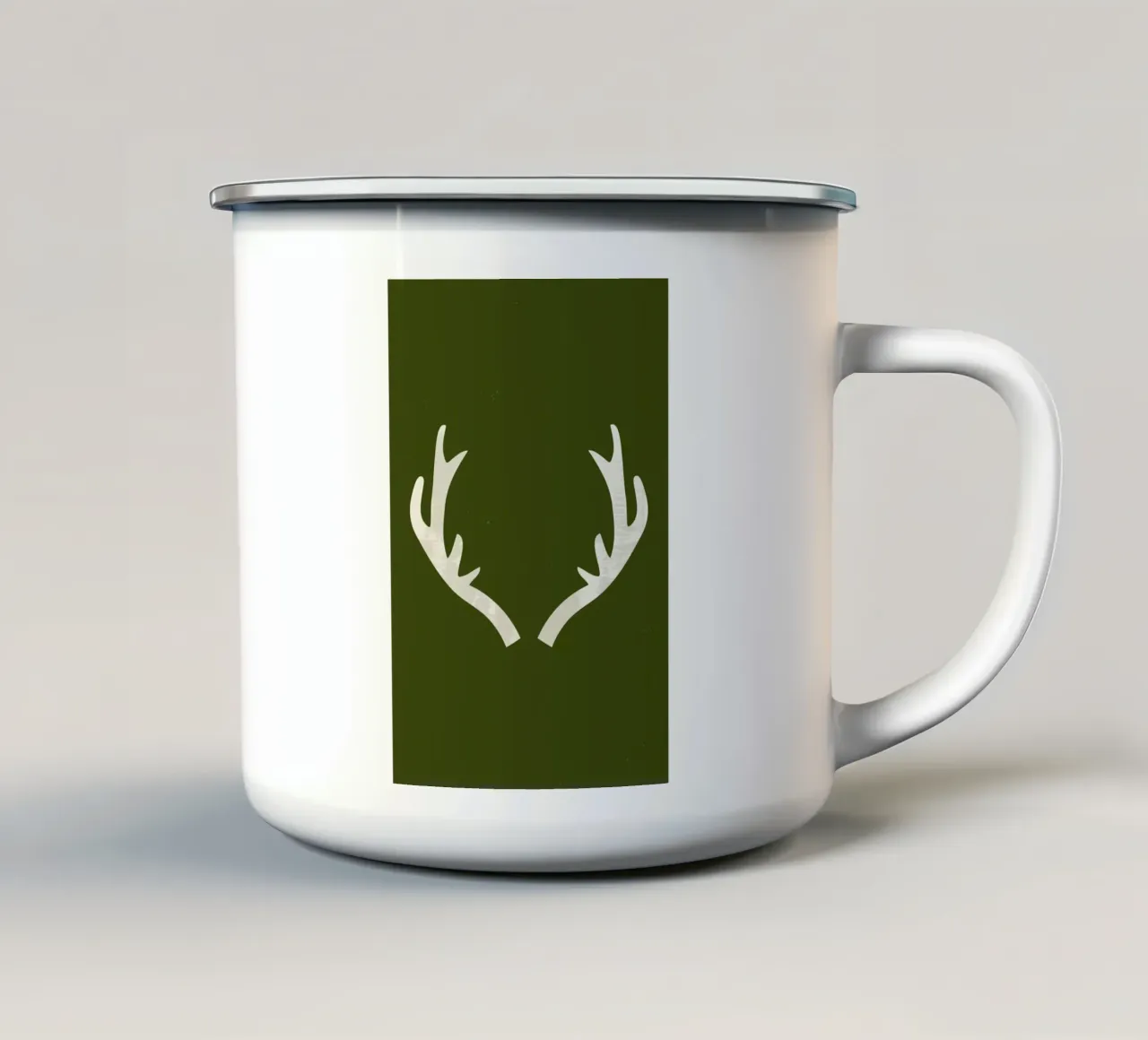 Reindeer Antlers tazza in smalto da daylight design studio