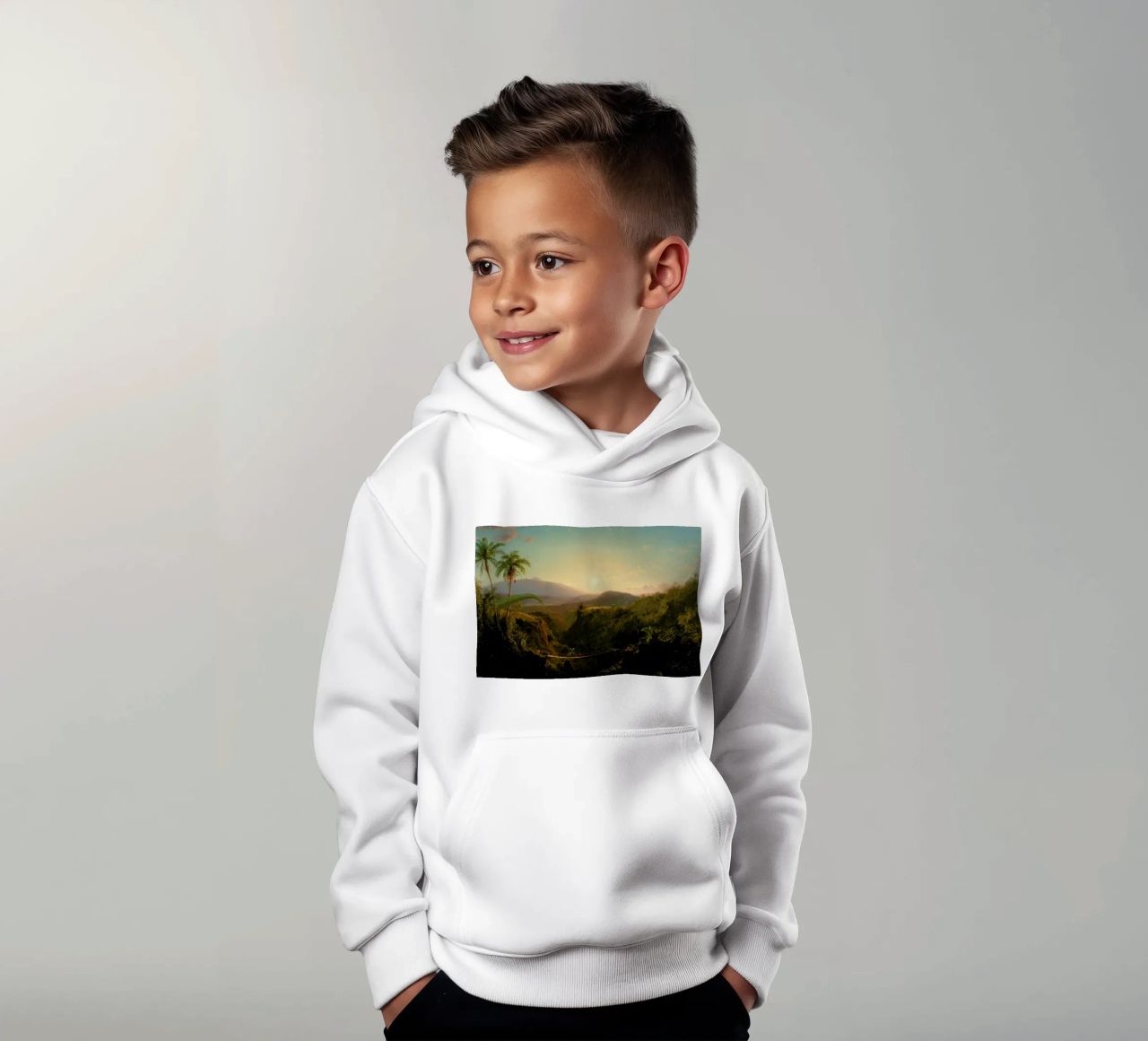 The Path To Enlightenment felpa bambino con cappuccio da Jason Brueck