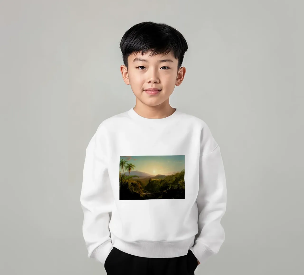 The Path To Enlightenment Kinder Sweatshirt von Jason Brueck