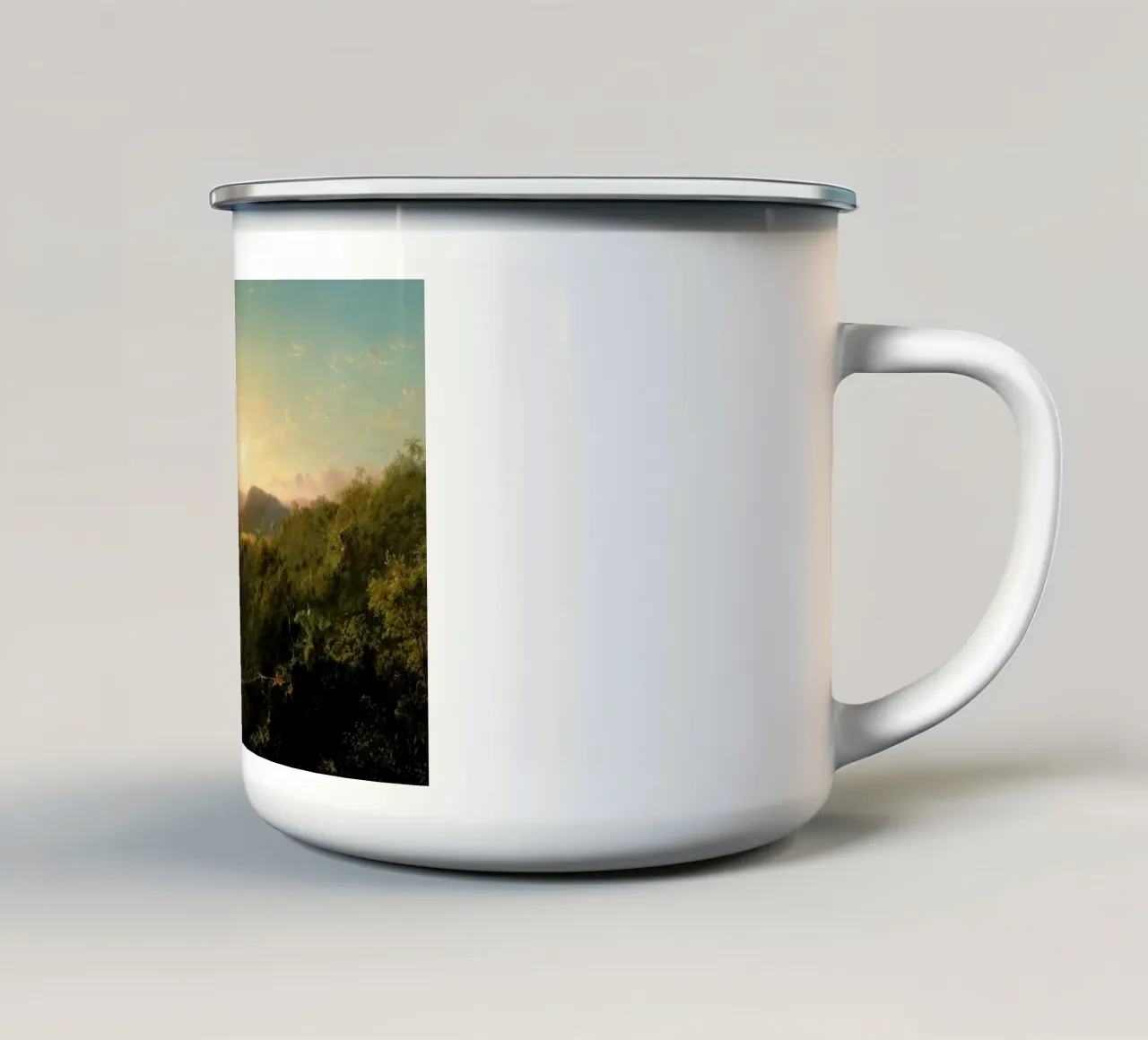 The Path To Enlightenment mug en émail de Jason Brueck