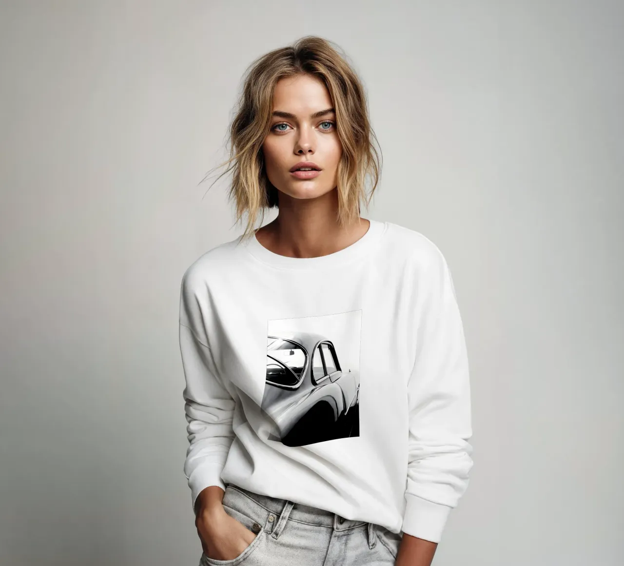 Auto d'epoca monocromatiche felpa da CAR EDITION