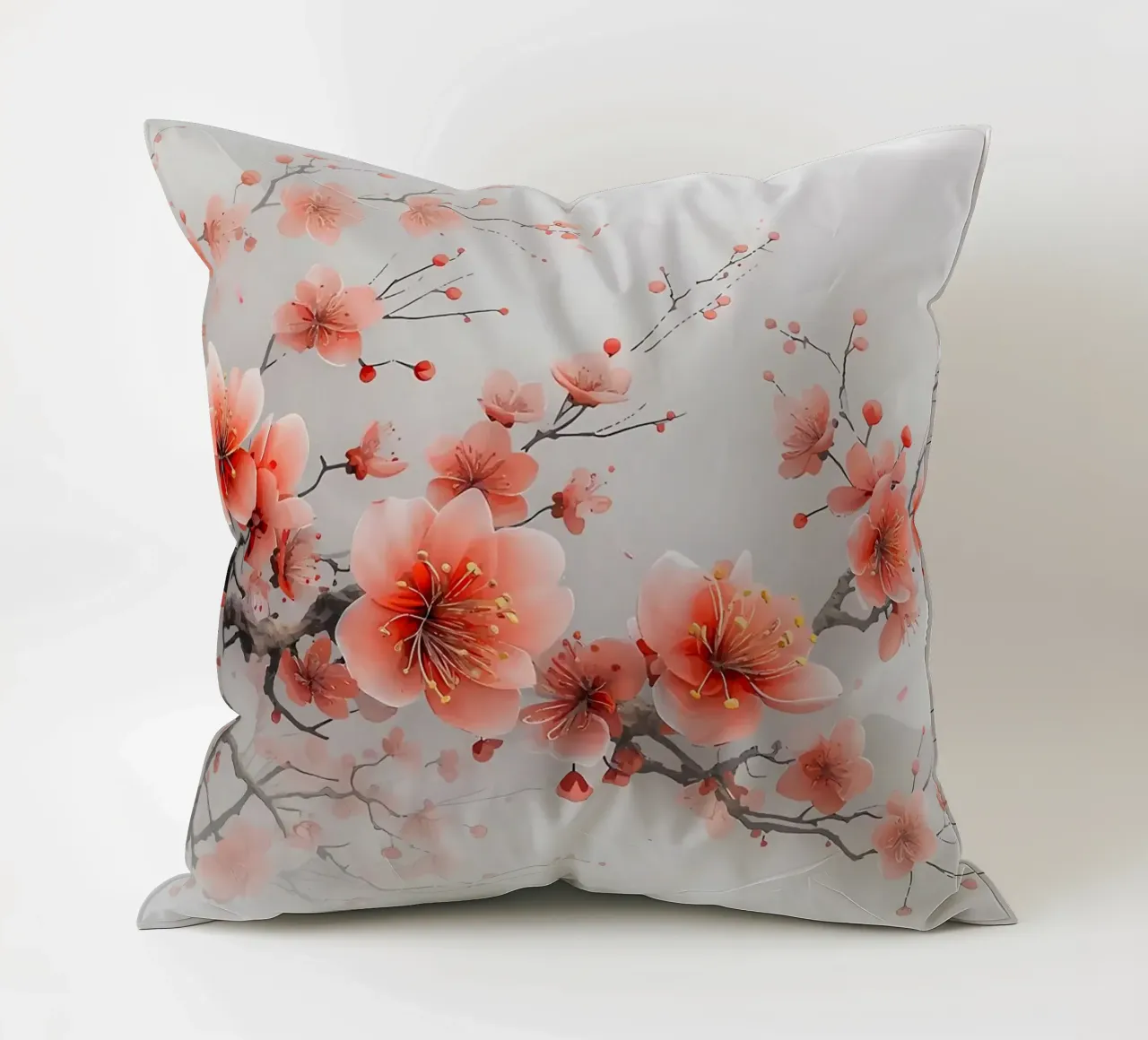 ciliegio in fiore in Giappone cuscino da Rebecca Clark Wyrick