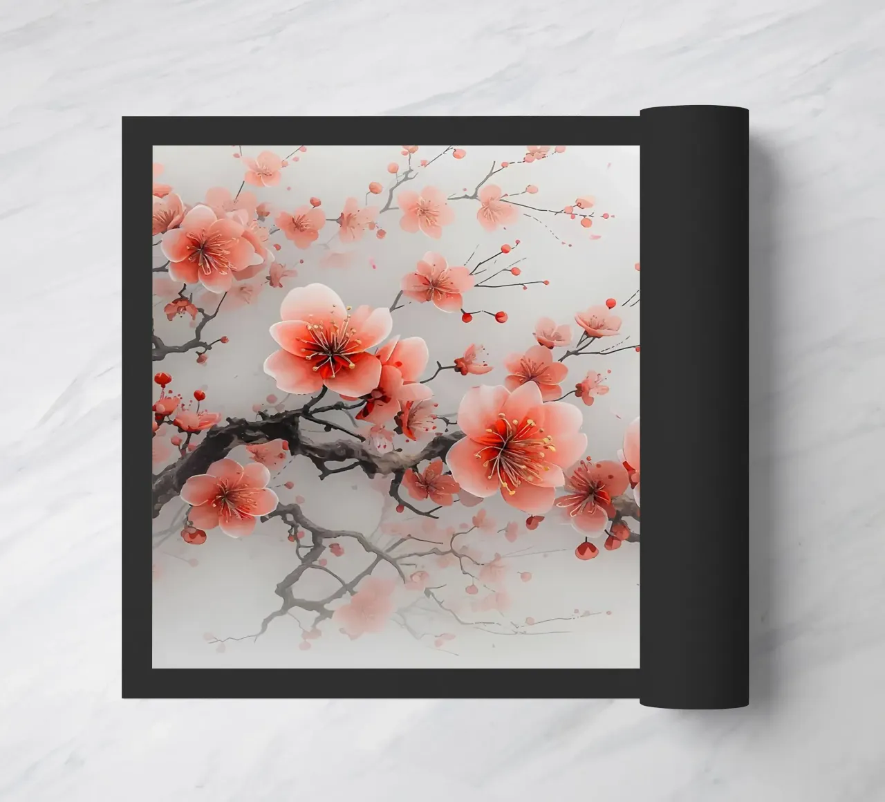ciliegio in fiore in Giappone zerbino da Rebecca Clark Wyrick