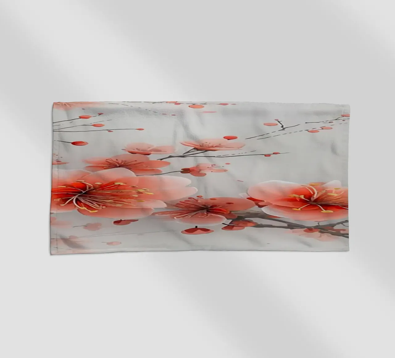 ciliegio in fiore in Giappone telo mare da Rebecca Clark Wyrick