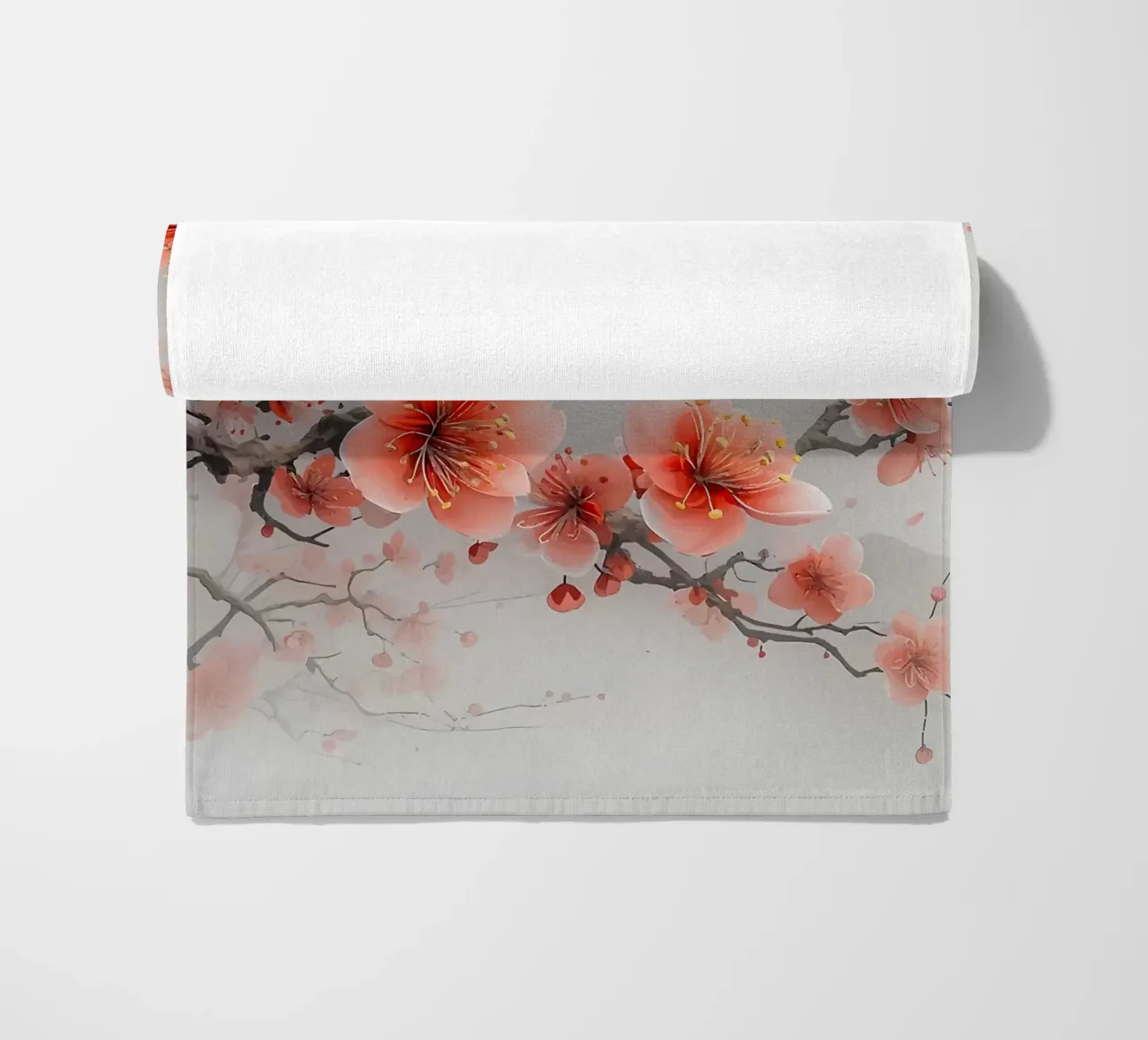 ciliegio in fiore in Giappone telo mare da Rebecca Clark Wyrick