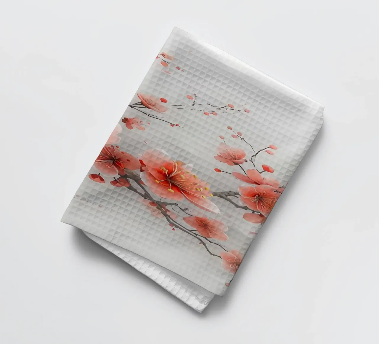 ciliegio in fiore in Giappone canovaccio da cucina da Rebecca Clark Wyrick