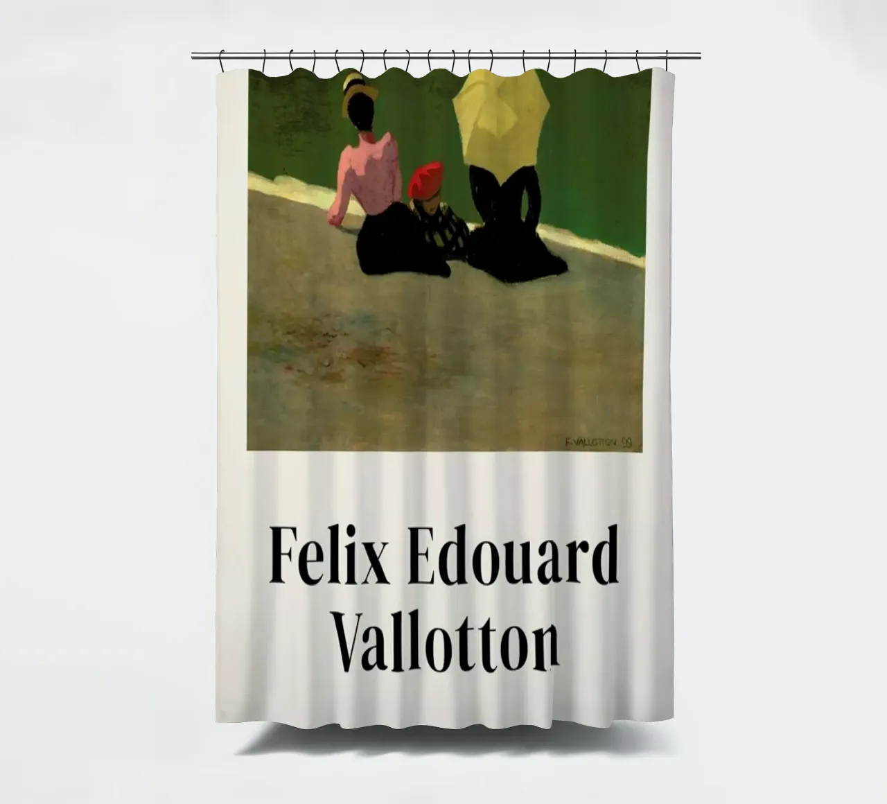 Vallotton - On the Beach tenda da doccia da ARTOTHEK